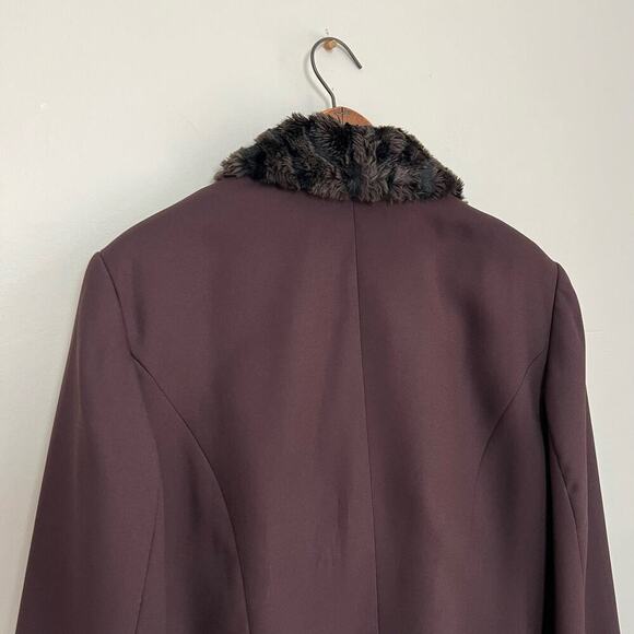 Stella Louise for KB Burgundy 2 Piece Skirt and Blazer Jacket Suit Set Women 16 - Picture 9 of 15